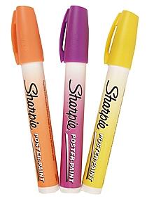 Sharpie poster-paint pen Brown