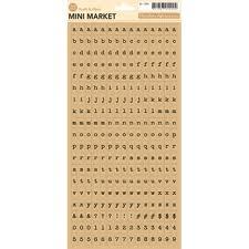 Mini Market Kraft and Black