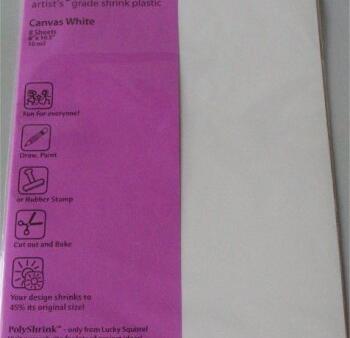 Polyshrink  canvas white