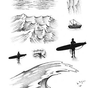 Stamscapes 19B (nature sheet #5)