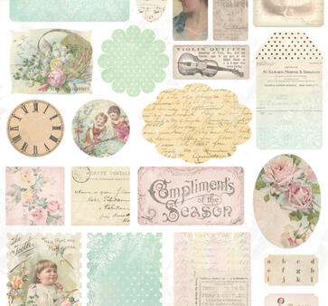 5th Avenue Ephemera Stickers