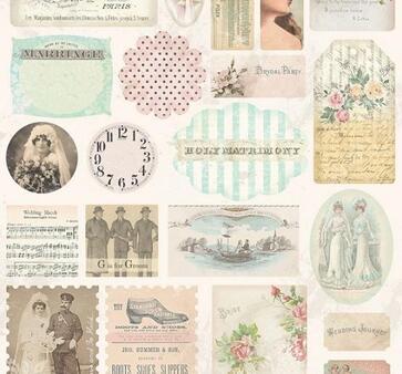 Dearly Beloved Ephemera Stickers