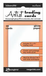 Artist trading cards gloss paper