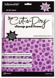 Cut-n-dry stamp pad foam