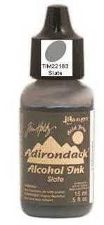 Adirondack alcohol ink Slate